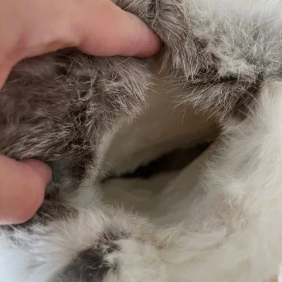 Jimmy Choo Rex Rabbit Fur Leone Moccasin Boots Size 42 EUR - Picture 7 of 9